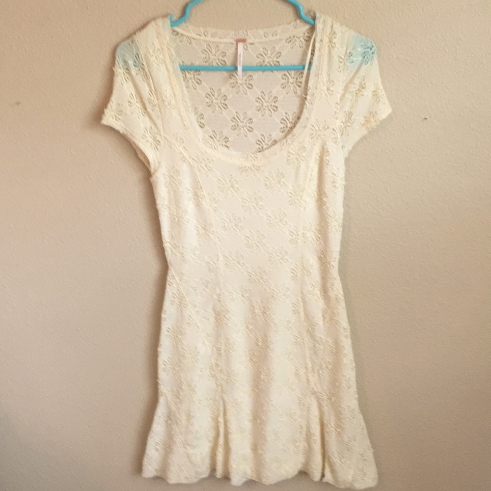 Free People off white Summer dress 👗🌸